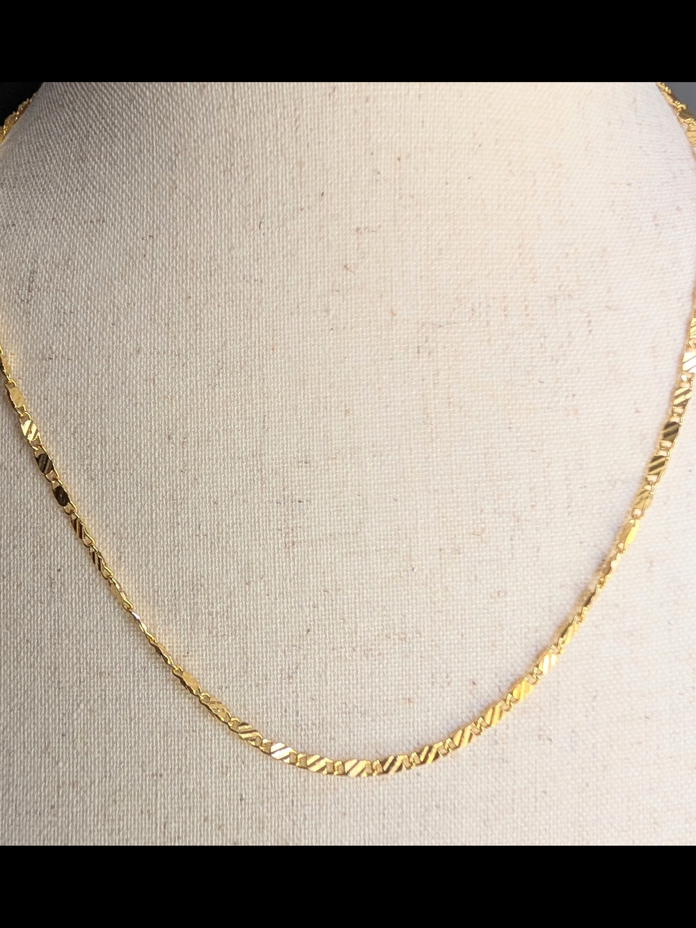 18" Gold necklace - Gold-plated 💎⚜️💎